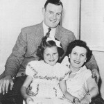Sissy Lewis with husband, Tom and daughter, Christine 1954