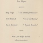 Celebration dinner invitation 1949