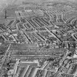 Bedford Road and environs, Tottenham, from the south, 1938.